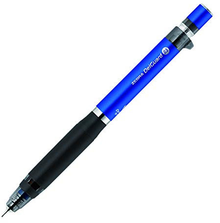 Zebra Druckbleistift, Del Guard Typ ER, 0,5 mm, Blau (P-MA88-BL)