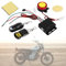 de Alarma Antirrobo para Moto, Alarma de Seguridad Antirrobo Universal de 12V con Doble Control Remoto