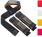 WARM BODY COLD MIND Lasso Lifting Straps mit 3mm/6mm Neoprene - Getestet bei 350kg - Zughilfen für Krafttraining, Fitness Bodybuilding, Wrist Wraps, Weightlifting (Schwarz PRO)