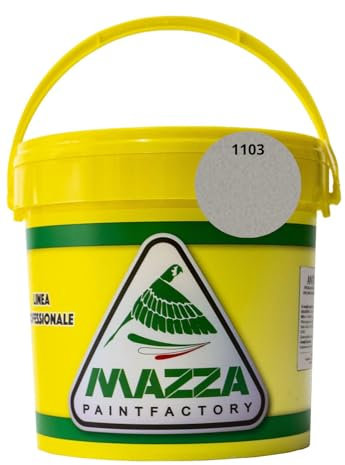 COLORIFICIO MAZZA Guaina Liquida Impermeabilizzante Monocomponente Colorata Pedonabile All’Acqua lt 5 lt 14 (14 Litri, Grigio)