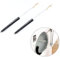2 Pack Radiator Brushes for Cleaning, 70CM Radiator Cleaner Brush, NewWe Long Handled Scrubbing Brush, Flexible Cleaning Brush for Radiator/Dryer/Washing Machine/Refrigerator Capacitor
