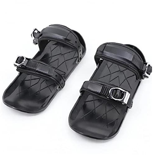 TOSSPER 1pair Mini Short Ski Skates Skiboard Snowblades Sport-ski-Schuhe Für Männer Frauen