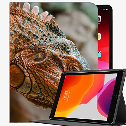 Per iPad Case Fit 2018/2017 iPad 9.7 sesto/5th Generazione,Iguana Red Lizard Nature Case Slim Cover Shell per iPad 9.7 pollici