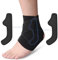 Sport Knöchelbandage Sprunggelenkbandage, Elastische Verstellbar Knöchelbandage, Bandage Fußgelenk, Fußbandage Sprunggelenk für Damen und Herren, Schnüren, Stabilisator für verstauchte Knöchel