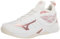 Mizuno Scarpe da pallavolo Wave Dimension Donna, Oro bianco-rosa, 42 EU