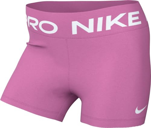 Nike Damen Upper Thigh Length Tight W Np 365 Short 3In, Playful Pink/White, CZ9857-675, XS