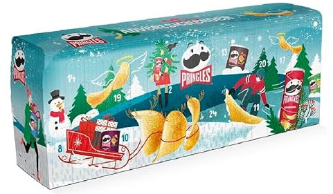 Pringles Bus Adventskalender TÜRKIS