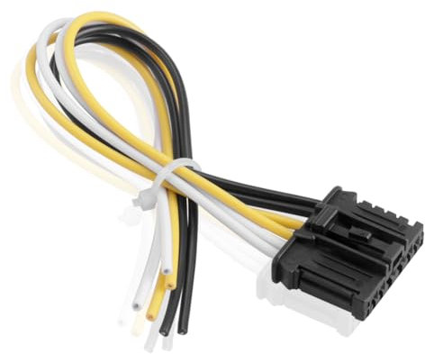 TECTICO Kabelbaum für Rücklichtlampenstecker, Heckleuchte Stecker, Rücklicht-Reparaturbaugruppen kompatibel mit C2 C3 C4 C5 DS3 206 207 307 308 508 1007 2008 3008, 1-teilig