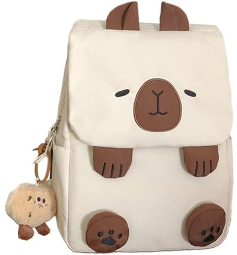 Ymxygz Capybara-rucksäcke, Kawaii-Tier-büchertasche, Niedliche Capybara-Schultasche, Stilvoller Rucksack, Reise-Laptop-büchertasche, Geschenk Für Kinder, Jungen Und Mädchen