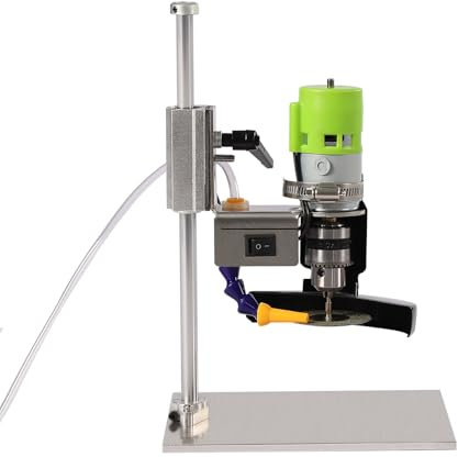 Taglierina elettrica per bottiglie di vetro, 150 W, utensile da taglio 6000 r/min per bottiglie di vino, vetro di mare, artigianato, vaso fai da te