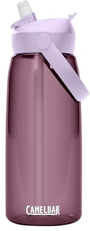 CamelBak Thrive Flip Straw Tritan Renew Water Bottle Purple Sky, 32oz