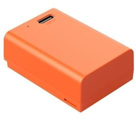 Lithium Battery EN-EL15c EN-EL25 USB-C Rechargeable Camera Battery 1000mAh 7.6V Fast Charging ,Compatible For Nikon, Z30 Z50 Z6III Z8 Z7II Z6 D850(EL25 Orange)