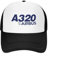 Air-Bus A320 cap Moda Casual Mesh Baseball Caps Cappello Regolabile Hip Hop Estate Unisex Cappelli da Baseball Policromatici