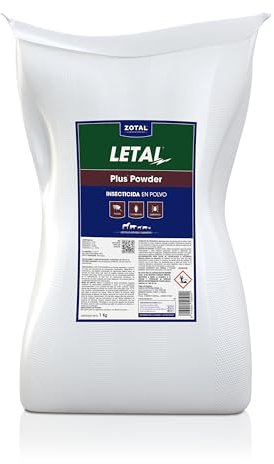 Zotal Letal Plus PWD 1Kg 1000 g - Pack 2 Unidades - 2000 g en total -