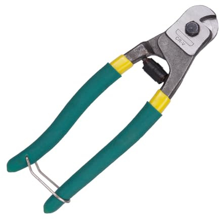 HOUSON Pince à câble haute performance en acier au carbone pour freins et dérailleurs de vélo – Coupe-câble de précision pour câbles intérieurs et gaines extérieures (336 g) – Inoxydable et polyvalent
