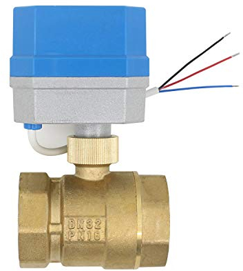 2 Modi - 2 wege motorkugelhahn 12v zonenventil 2 wege ventil elektrisch 1/2 3/4 1 1-1/4 1-1/2 2 zoll (1-1/4 zoll DN32)