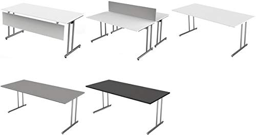 kerkmann Schreibtisch Start Up, (B)1.600 x (H)750 mm,graphit