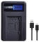 PowerTrust VW-VBT380 VW-VBT190 Battery Charger for Panasonic HC-V210, HC-V550, HC-V260, HC-V180, HC-W580, HC-V110, HC-V160, HC -V380, HC-V250, HC-V520, HC-V130, HC-V510