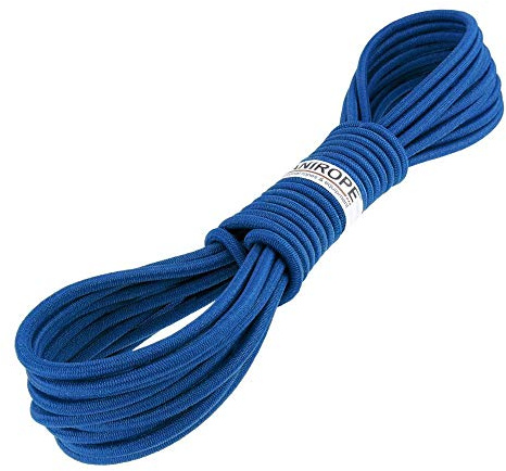 Kanirope® Gummiseil MONOSPAN PE 6mm 30m Blau Expanderseil Spann Seil Spanner Spannseil Plane