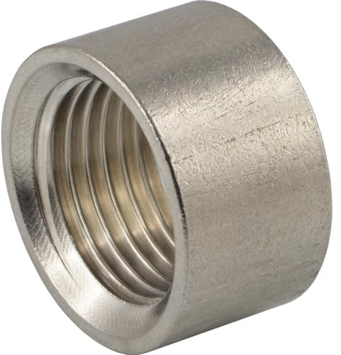 Fittingteile - Muffe zum Anschweißen Anschweißmuffe EN 10241 - DIN 2986 (Ausführung: Halb - Edelstahl/Gewinde: Rp 1)