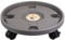 courti Support de plantes rond en pot sur roulettes, pot de fleurs robuste, support de plantes mobile avec roues universelles pour intérieur et extérieur, maison, jardin
