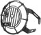 Dioche Protezione per faro anteriore in ferro nero per moto, compatibile con Street Twin 900/Scrambler 2016-2020