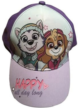 PAW PATROL Basecap Cap Mädchen (Mehrfarbig, 54)