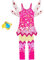 Amycute Faschingskostüme Mädchen Party Kostüm Karneval Party Outfits Cosplay für Mädchen, mit Flügel und Hose Verkleidung Costume Mädchen