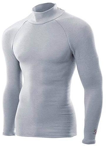 ZEROFIT Mens 2026 Heatrub Ultimate Mock Neck Moisture Wicking Baselayer