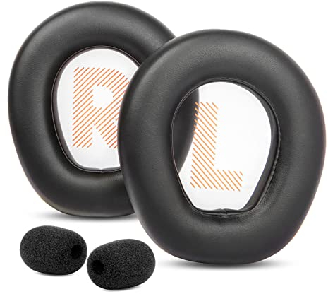 TaiZiChangQin Ohrpolster, Ohrpolster, Memory-Schaum, Ersatz, kompatibel mit JBL Quantum 400 kabelgebundenen Over-Ear-Gaming-Kopfhörern (Proteinleder)