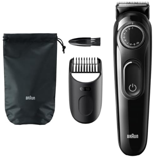 Braun BeardTrimmer 3 BT3300 AC/Batterie 20 1 cm Noir