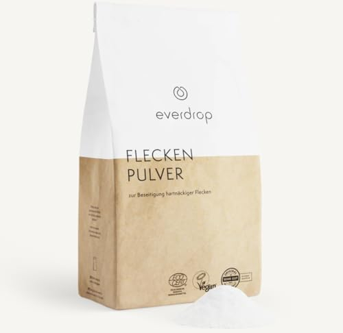 everdrop, FLECKENPULVER GEGEN JEGLICHE FLECKEN, vegan & ohne Mikroplastik