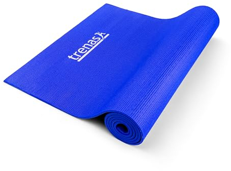 trenas Yoga Matte - Yogamatte Rutschfest - Gymnastikmatte Rutschfest - Pilates Matte - Sportmatte Fitnessmatte Rutschfest - Yogamatte Reise