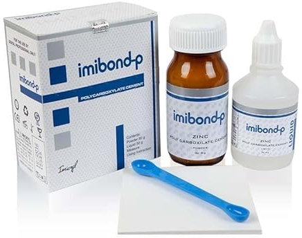 Imibond P - Zinc Polycarboxylate Cement Permanent Dental Cement Zinc Polycarboxylate for Loose Caps,Bridges,Lost Filling