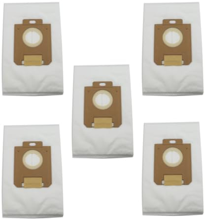 ALGOMAS® Lot de 5 sacs d'aspirateur compatibles avec AEG, Electrolux, Philips et plus - Modèles dans la description ci-dessous