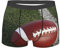 TRESILA Fußball/Boxershorts für Herren, atmungsaktiv, bequeme Passform, Stretch-Boxershorts, weicher Stoff, Herren-Unterwäsche für den Alltag, American Football, M