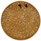 Phaistos Scheibe Replik Keramik Wandrelief Dekor 14 cm