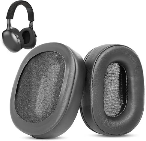 DowiTech Breathable&Durable Replacement Earpads Cushion Compatible with House of Marley Positive Vibration XL ANC Wireless Headphone Ear pads with Mesh Fabric and Memory Foam