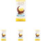 Lindt – Tablette Citron Frappé CRÉATION – Chocolat au Lait, 150g (Lot de 4)