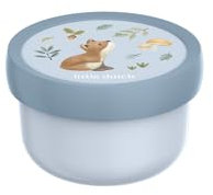 Mepal - Obstbox Campus Little Dutch - Snackbox für Kinder - Spülmaschinen- und mikrowellenfest - BPA-frei - 300 ml - Forest Friends