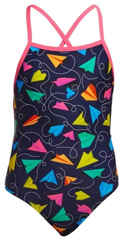 Funkita Fly Bye Badeanzug für Mädchen/Kinder chlorresistent