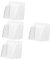 DOITOOL 4pcs Doorbell Protector Cover Acrylic Waterproof Sunproof for Outdoor Use