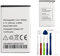 E-yiiviil Batterie de rechange DBR-800A DBR-800D 900 mAh/3,7 V compatible avec Doro 1350 1360 1361 DFC-0160 Primo 401 avec outils