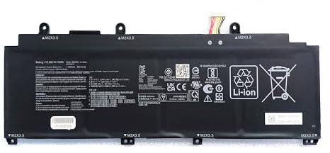 7xinbox Batteria per laptop da 15,56 V 75 Wh C41N2203 compatibile con Asus ROG Flow X13 GV302X GV302XU GV302XI-MU002W GV302XU-MU010W GV302XA-NI06W GV302XV-MU0009W 302XA. NI006W