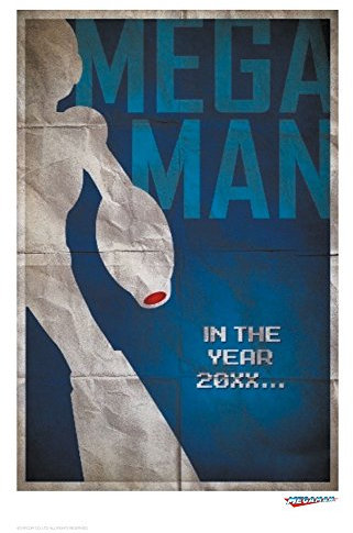 Mega Man Art Print Blaster 42 x 30 cm Iron Publishing MegaMan Poster Wall Scrolls