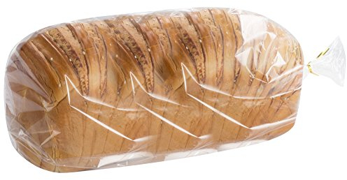 100 count Benail Bread Loaf Bags With Free Twist Ties (100 Pack)
