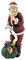 Melody Jane Puppenhaus Weihnachtsmann mit Sack Toys & His List Weihnachtsmann Figuren