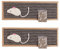 BPS 2Pcs Rascador Gatos Rascador de Cartón Juguetes Gatos Accesorio Ideal para Afile Las Uñas (2 Pcs 13x38cm) BPS-1852 * 2