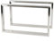 Montixx® 2X (1 Paar) Quadrat-Couchtisch & Tischkufen Bank Tischuntergestell B 70cm x H 40cm Edelstahl