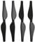 Dilwe Propeller, Schnellspanner - Premium Kohlefaser - Drone Propeller Set für Drone Quadcopter, 2 Paar/Set (schwarz)